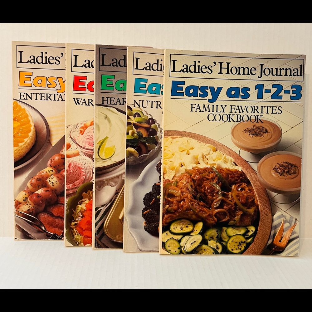 1985 Ladies Home Journal Cookbooks